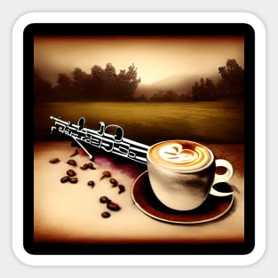 Would You Like Some Flute With Your Cappuccino Sticker